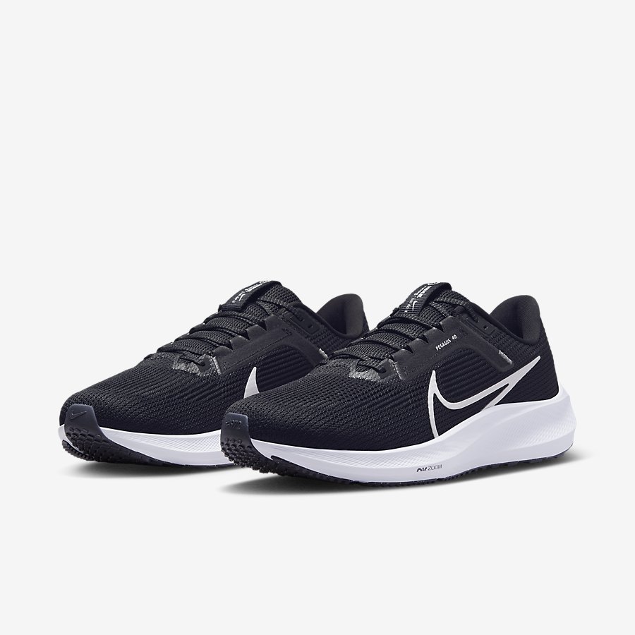 Giày Nike Air Zoom Pegasus 40 Nam - Đen Trắng - hình 8
