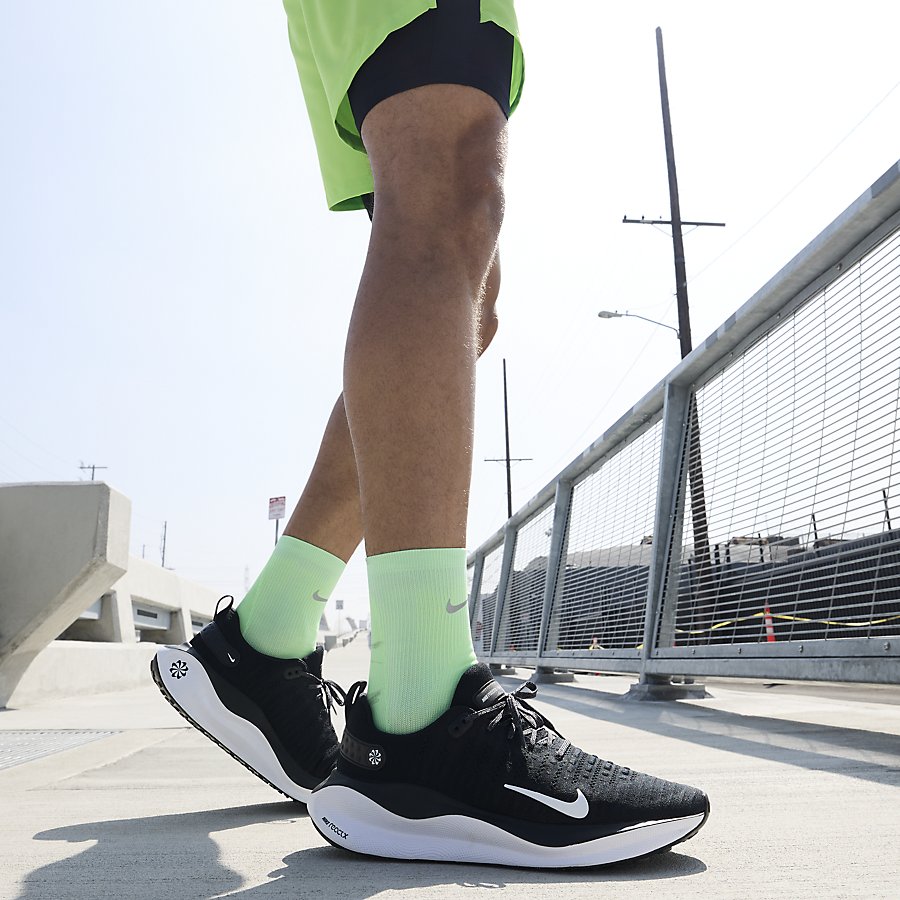 Giày Nike ReactX Infinity 4 Nam - Đen Trắng - hình 8