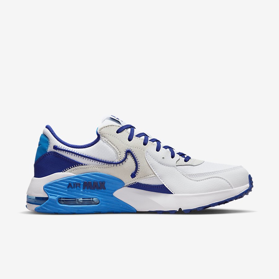Giày Nike Air Max Excee Nam - Trắng Xanh Dương - hình 2