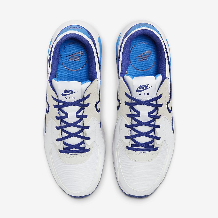 Giày Nike Air Max Excee Nam - Trắng Xanh Dương - hình 5