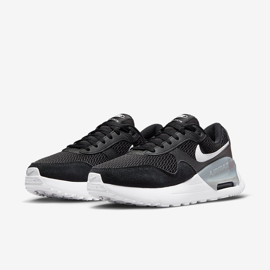 Giày Nike Air Max SYSTM Nữ - Đen Trắng - hình 4