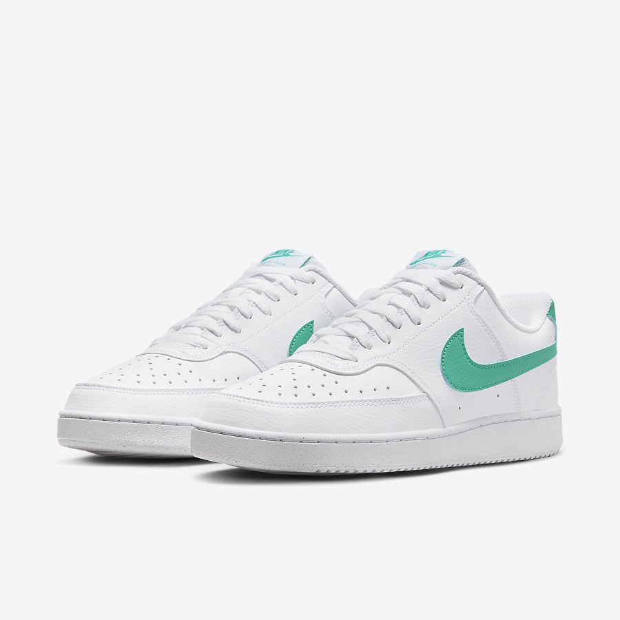 Giày Nike Court Vision Low Nam - Trắng Xanh Lá - hình 4