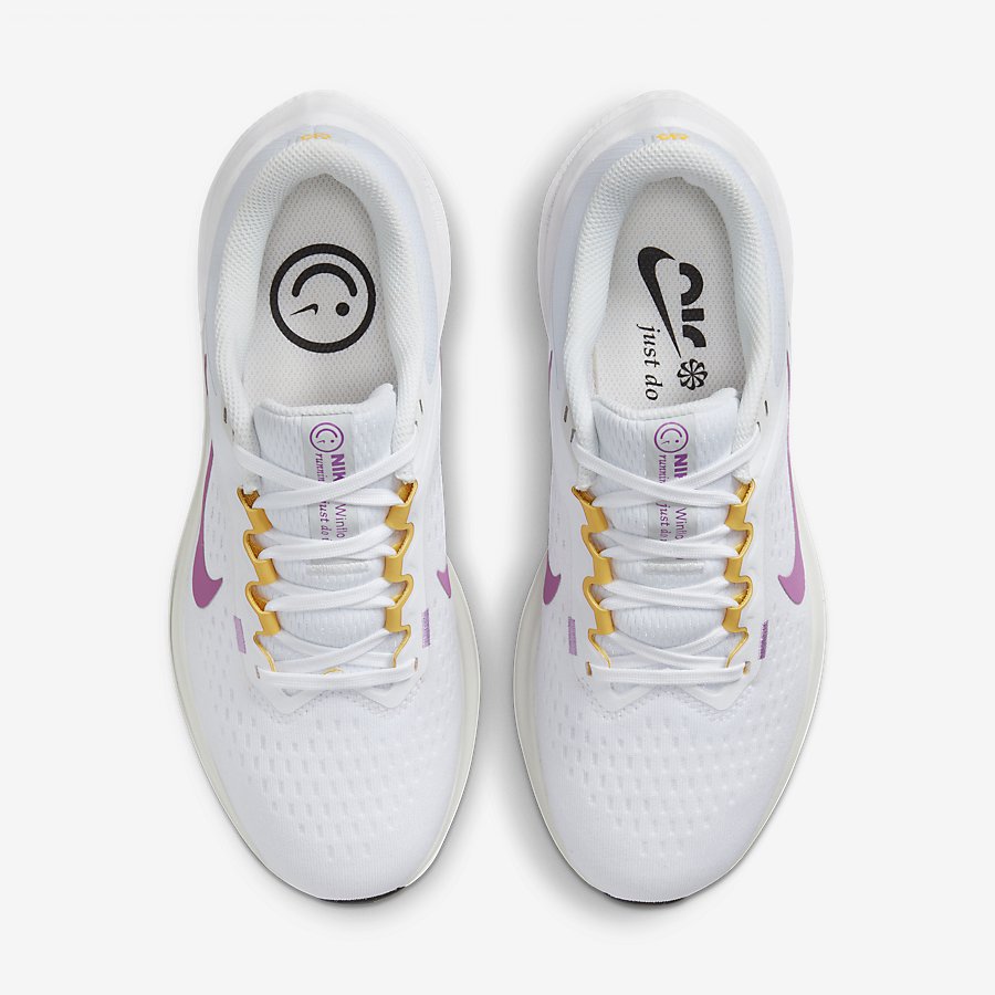 Giày Nike Air Winflo 10 Nữ - Trắng Tím - hình 5