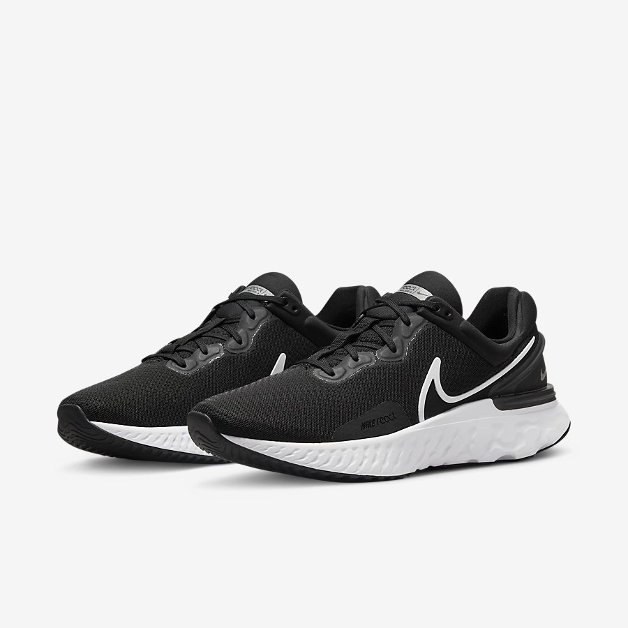 Giày Nike React Miler 3 Nam - Đen Trắng - hình 4