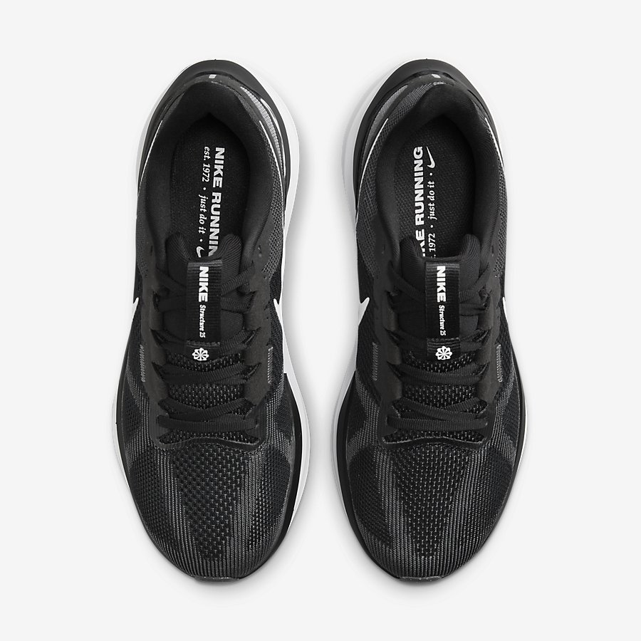 Giày Nike Air Zoom Structure 25 Nam - Đen Trắng - hình 9