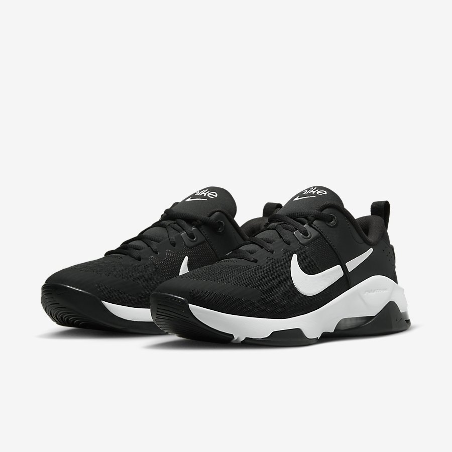 Giày Nike Zoom Bella 6 Nữ - Đen Trắng - hình 4