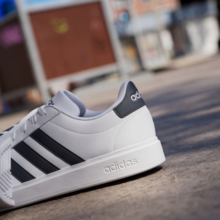 Giày adidas Grand Court Base 2.0 Nam Nữ - Trắng Đen - hình 6