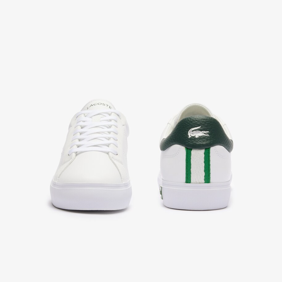 Giày Lacoste PowerCourt 2.0 124 Nam - Trắng Xanh Đậm - hình 5