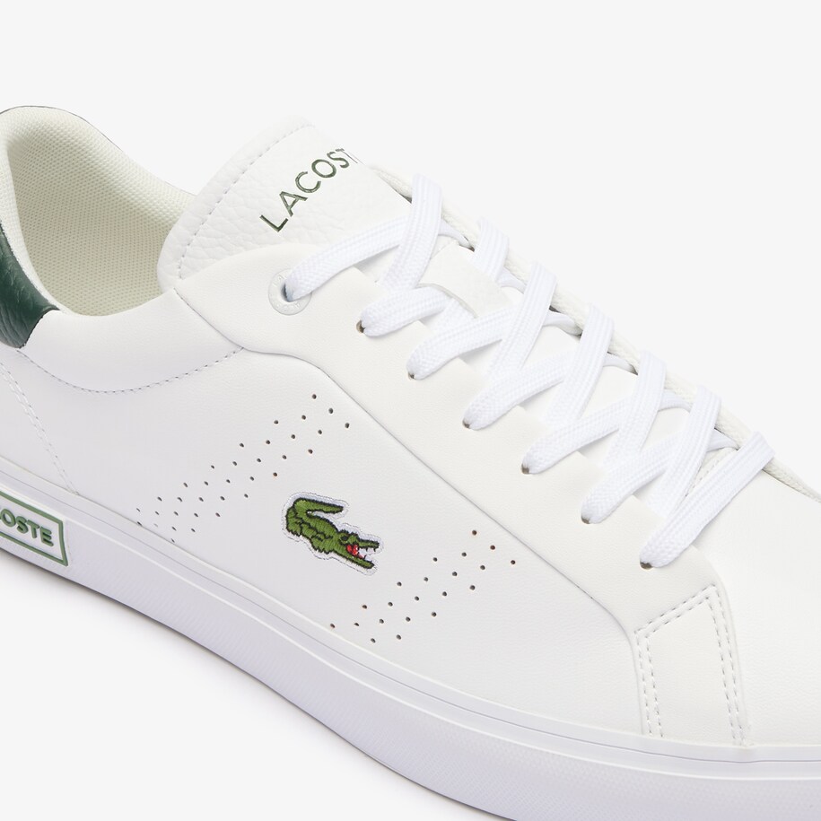 Giày Lacoste PowerCourt 2.0 124 Nam - Trắng Xanh Đậm - hình 6