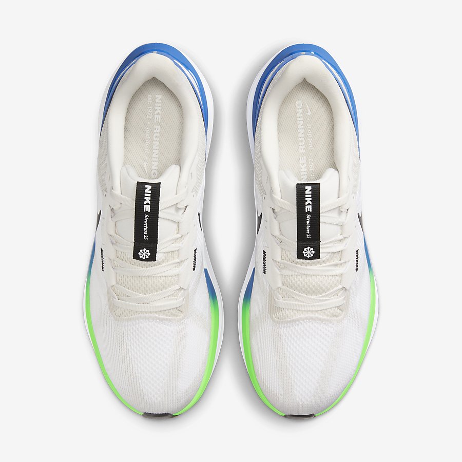 Giày Nike Air Zoom Structure 25 Nam - Trắng Xanh - hình 5