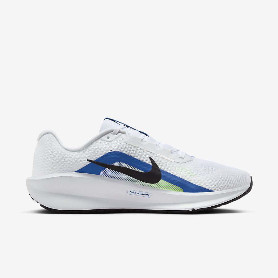Giày Nike DownShifter 13 Nam - Trắng Xanh - hình 2
