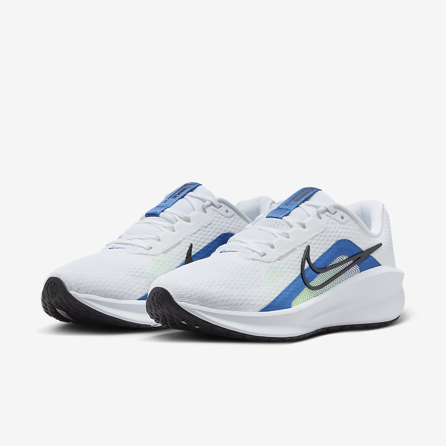 Giày Nike DownShifter 13 Nam - Trắng Xanh - hình 4