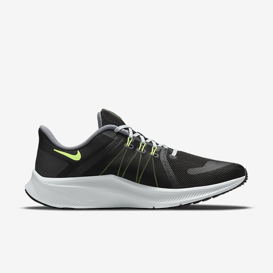 Giày Nike Quest 4 Nam- Đen Xanh Lá - hình 2