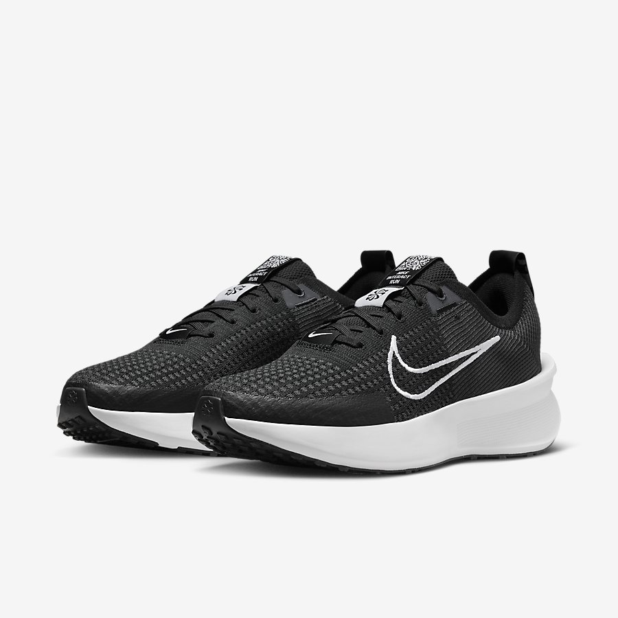 Giày Nike Interact Run Nam - Đen Trắng - hình 4