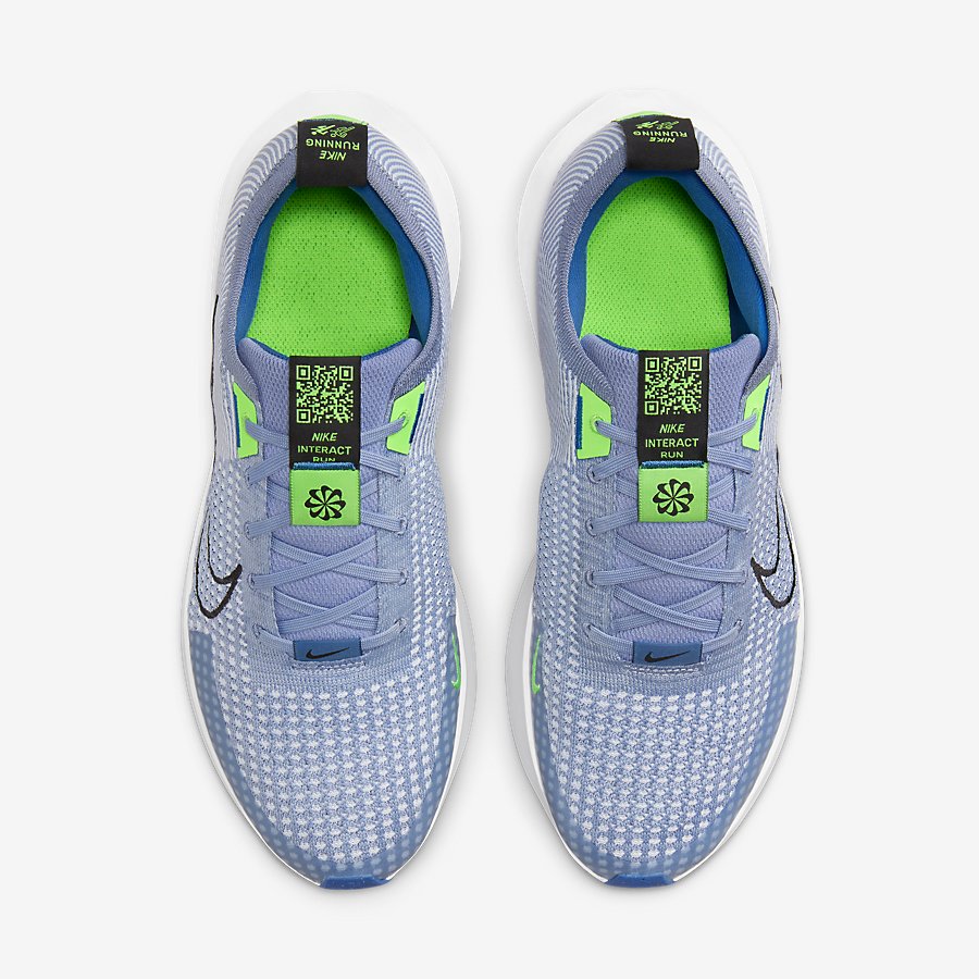 Giày Nike Interact Run Nam - Xanh Trắng - hình 9