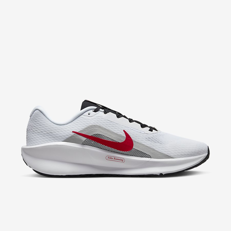 Giày Nike DownShifter 13 Nam - Trắng Xám Đỏ  - hình 2