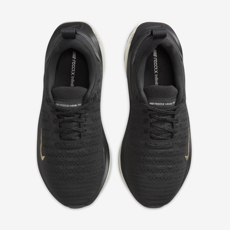 Giày Nike ReactX Infinity 4 Nữ - Đen Vàng - hình 4