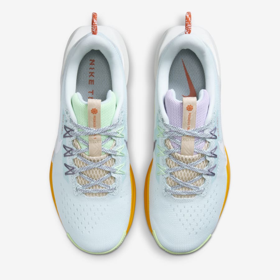 Giày Nike ReactX Pegasus Trail 5 Nữ - Xanh Nhạt - hình 4