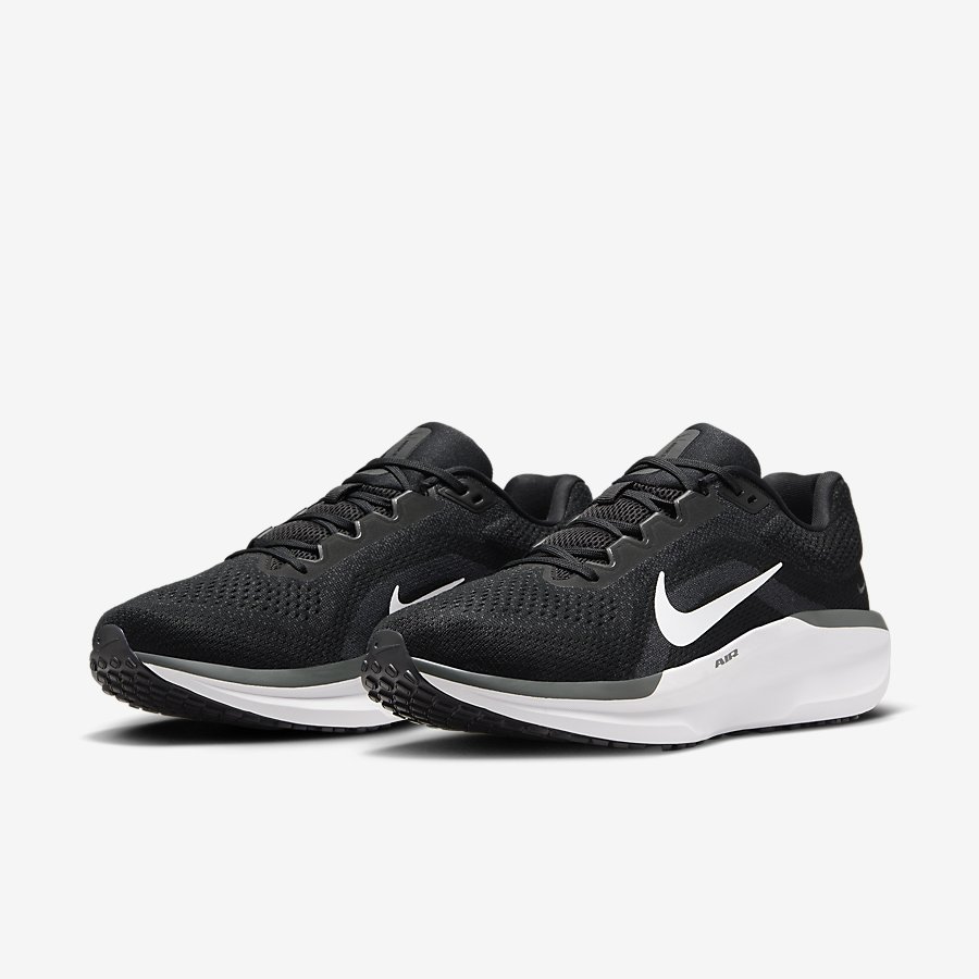 Giày Nike Air Winflo 11 Nam - Đen Trắng - hình 5