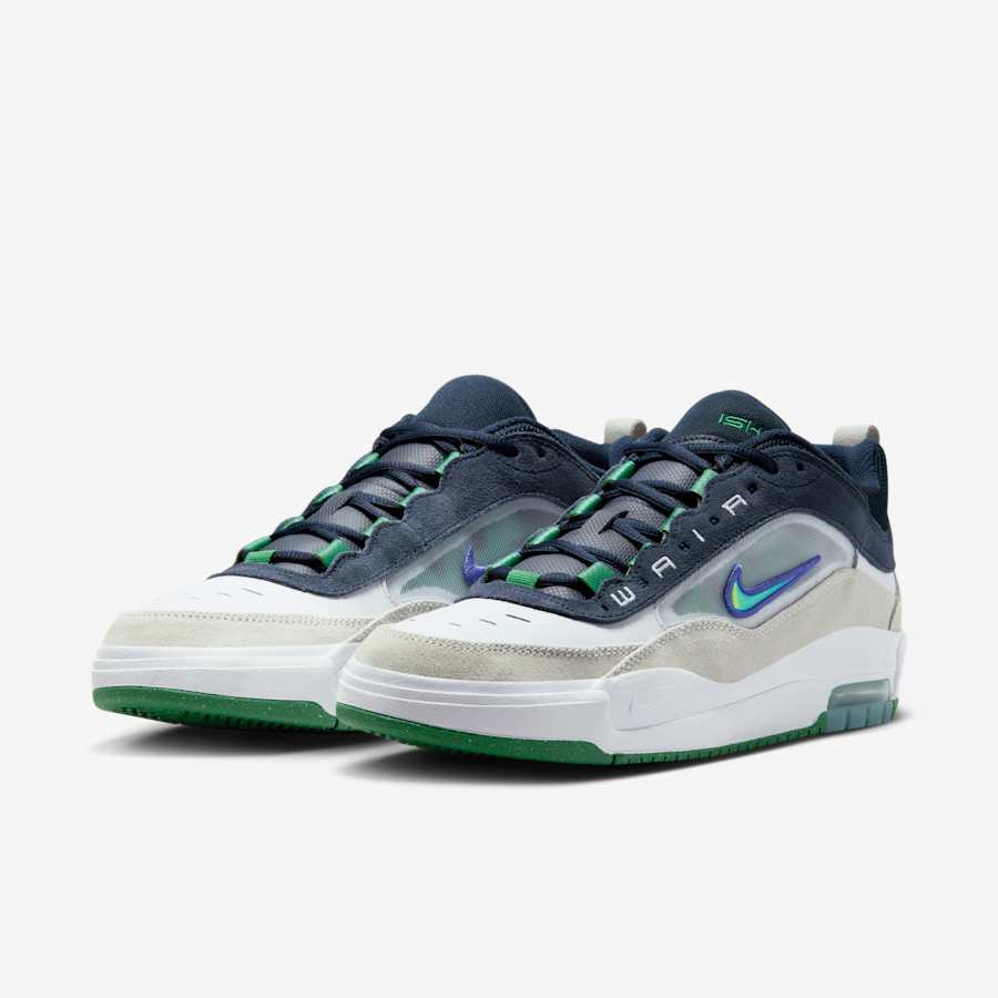 Giày Nike Air Max Ishod Nam - Trắng Xanh - hình 4