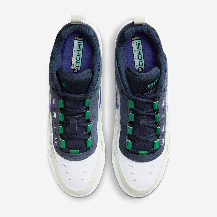Giày Nike Air Max Ishod Nam - Trắng Xanh - hình 5