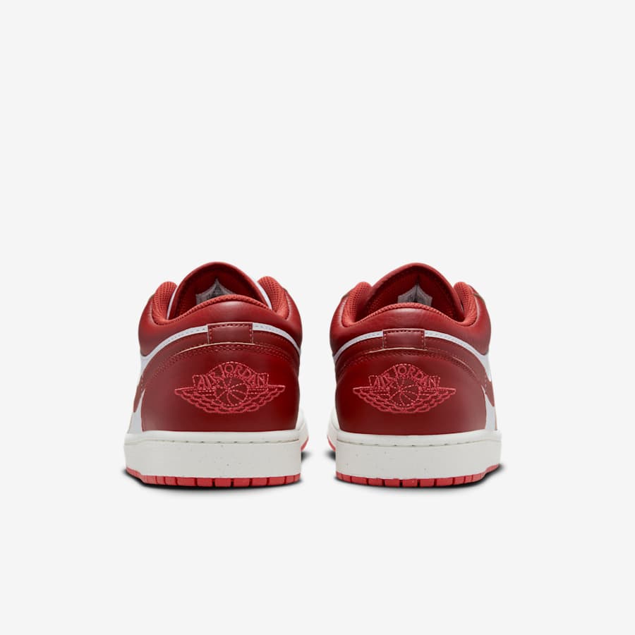 Giày Nike Air Jordan 1 Low Nam - Trắng Đỏ - hình 6