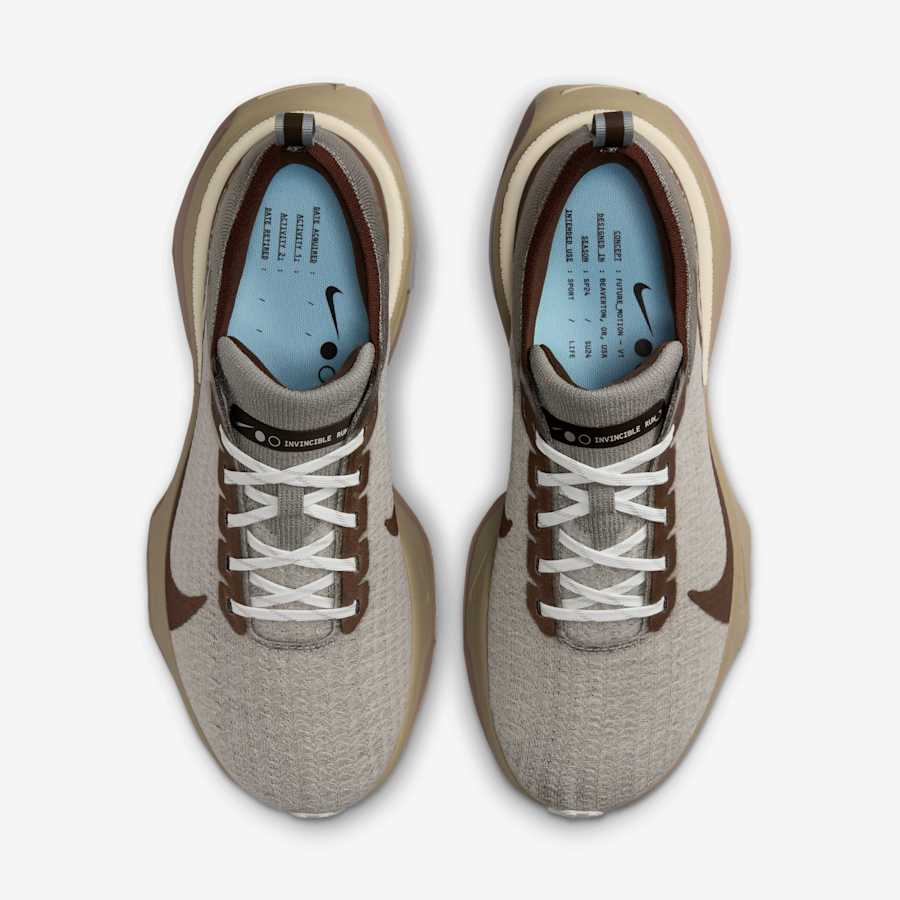 Giày Nike ZoomX Invincible Run FK 3 Nam - Xám Nâu - hình 5