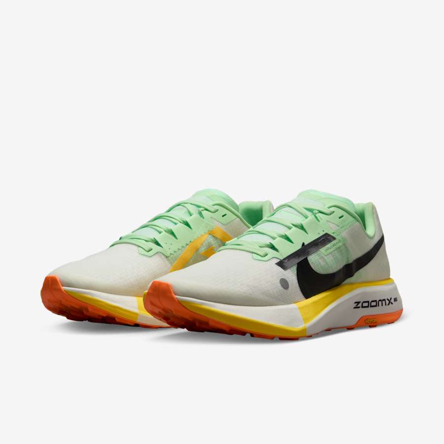 Giày Nike ZoomX Ultrafly Trail Nam - Trắng Xám Xanh - hình 4