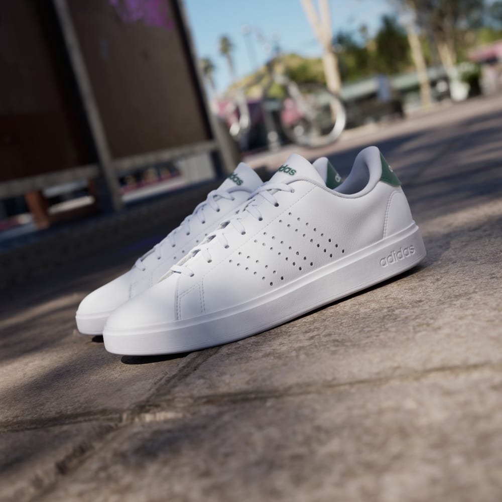 Giày Adidas Advantage 2.0 Nam - Trắng Xanh - hình 3