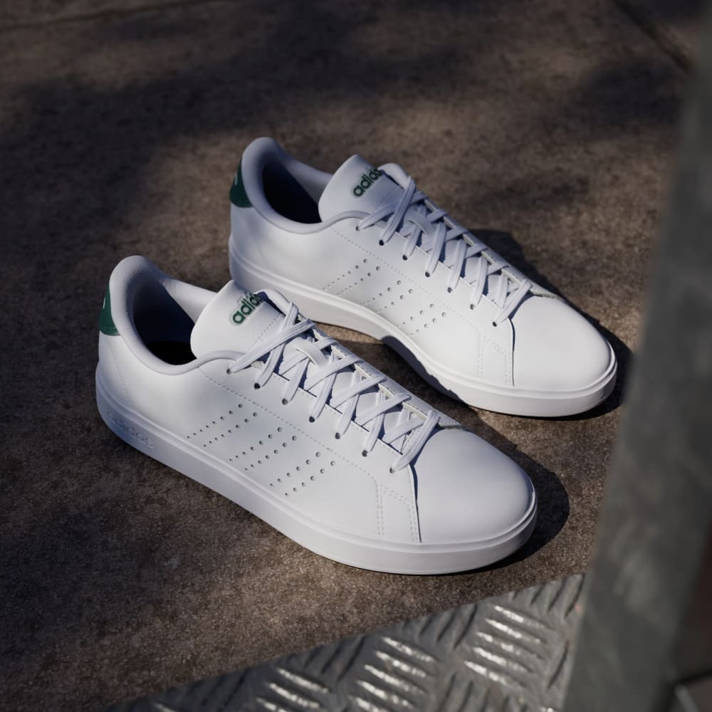 Giày Adidas Advantage 2.0 Nam - Trắng Xanh - hình 4