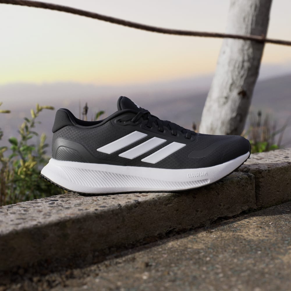 Giày Adidas Runfalcon 5 Nữ - Đen Trắng - hình 2