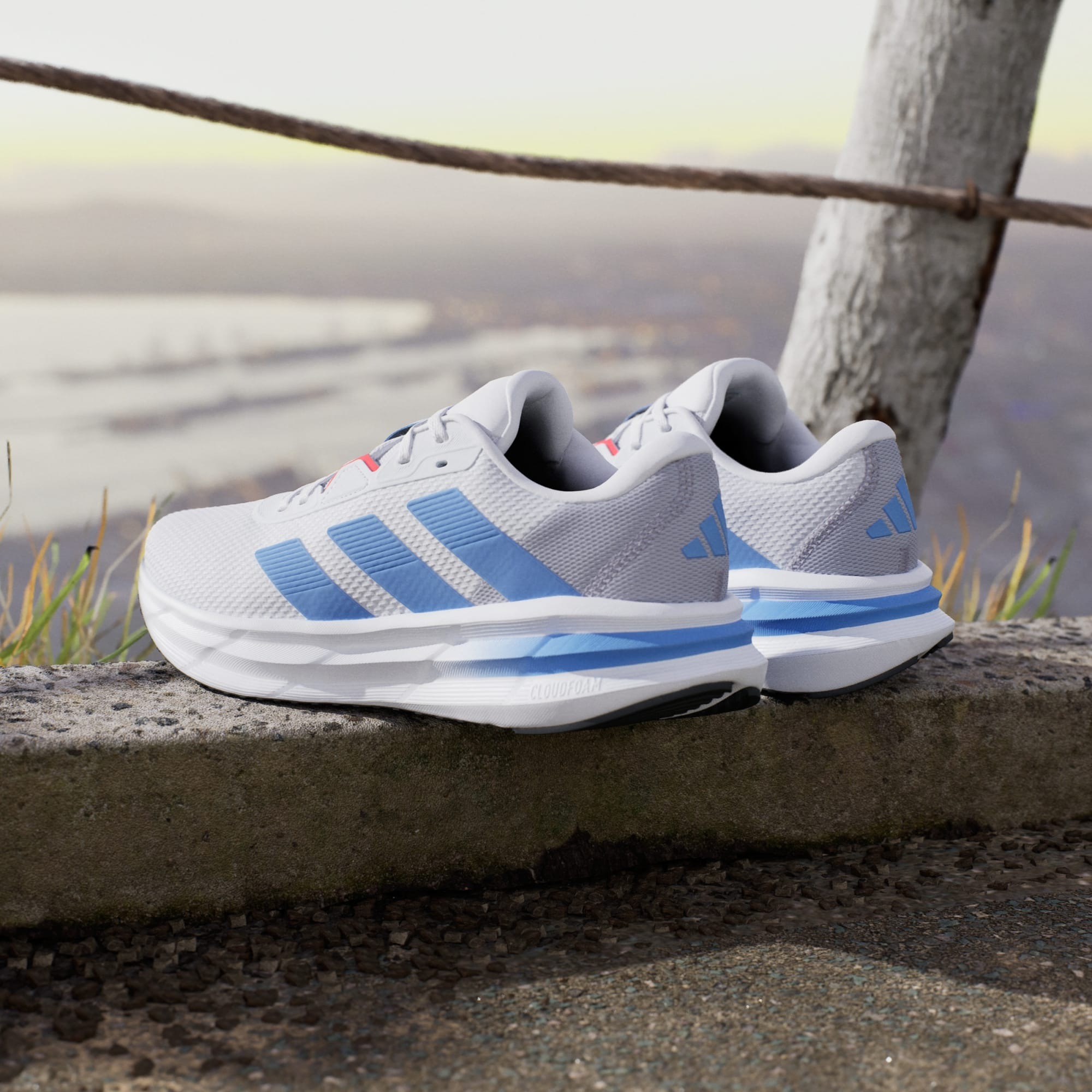 Giày adidas Galaxy 7 Nam - Xám Xanh - hình 5