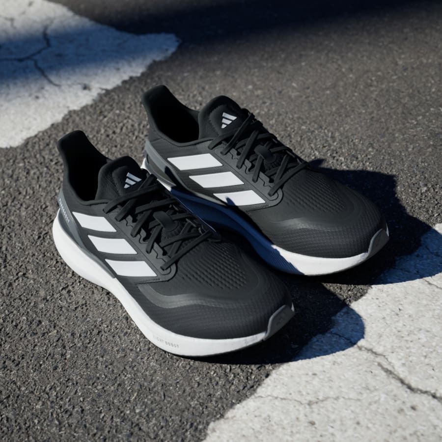 Giày Adidas Pureboost 5 Nam - Đen Trắng - hình 4