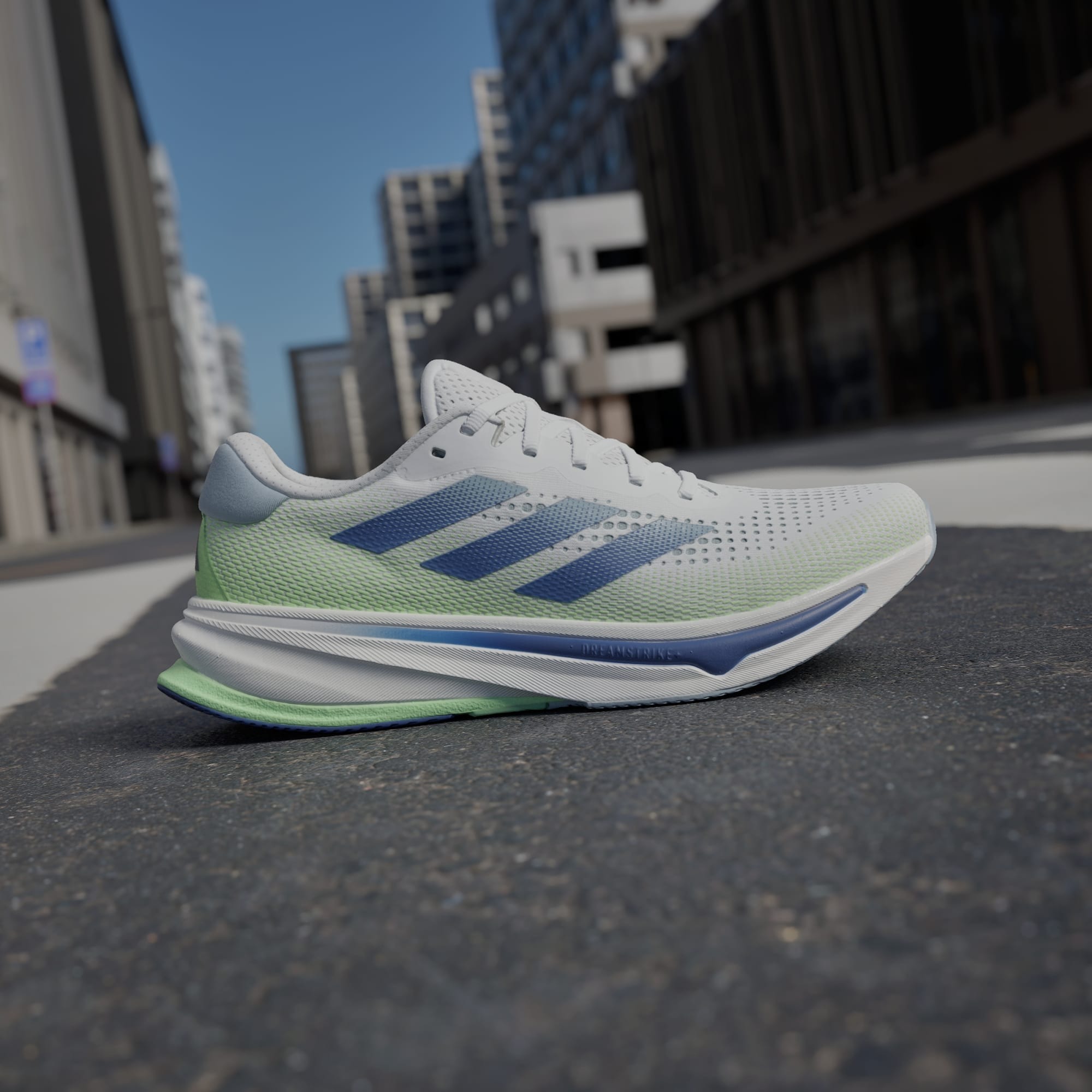 Giày Adidas Supernova Rise Nam - Trắng Xanh - hình 2