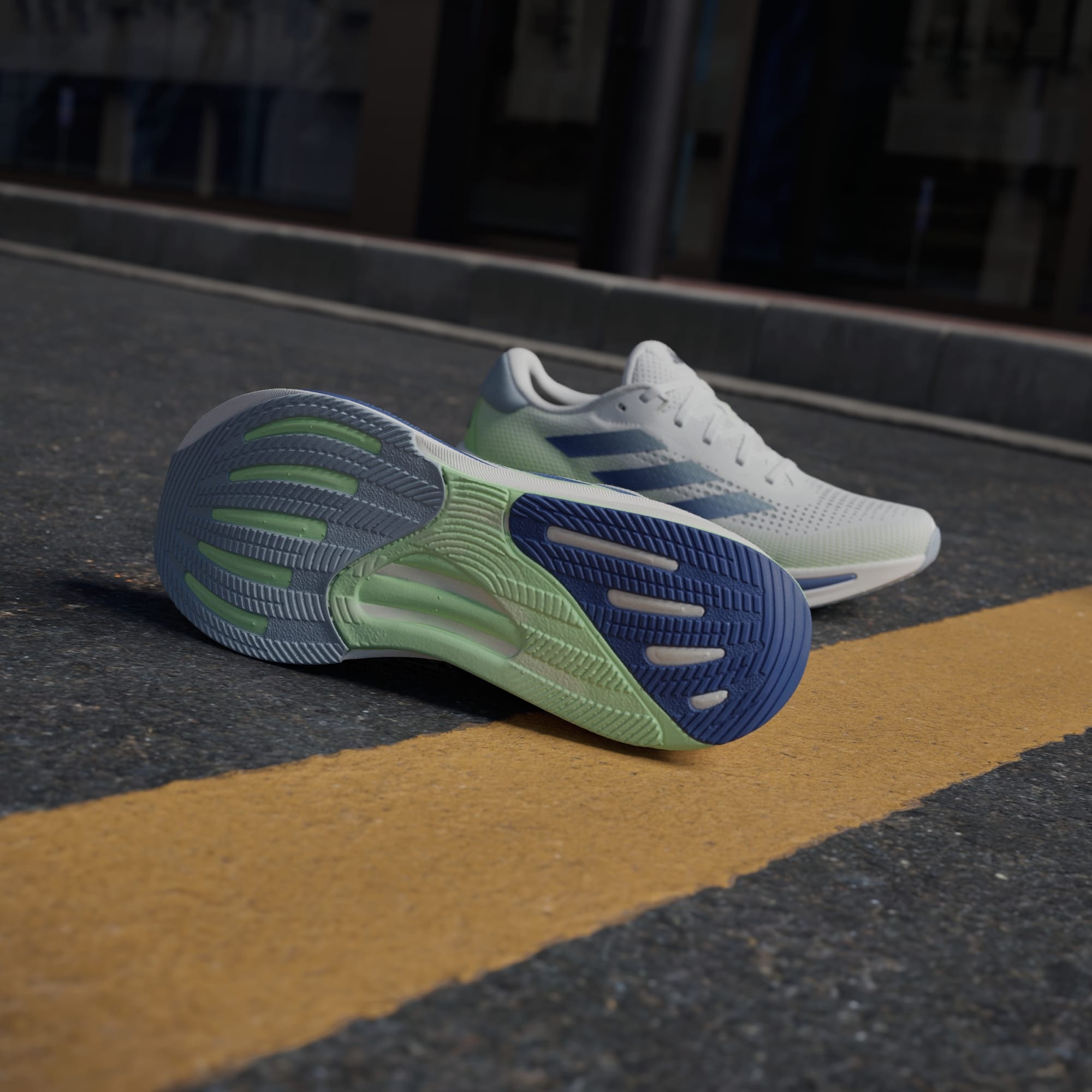 Giày Adidas Supernova Rise Nam - Trắng Xanh - hình 6
