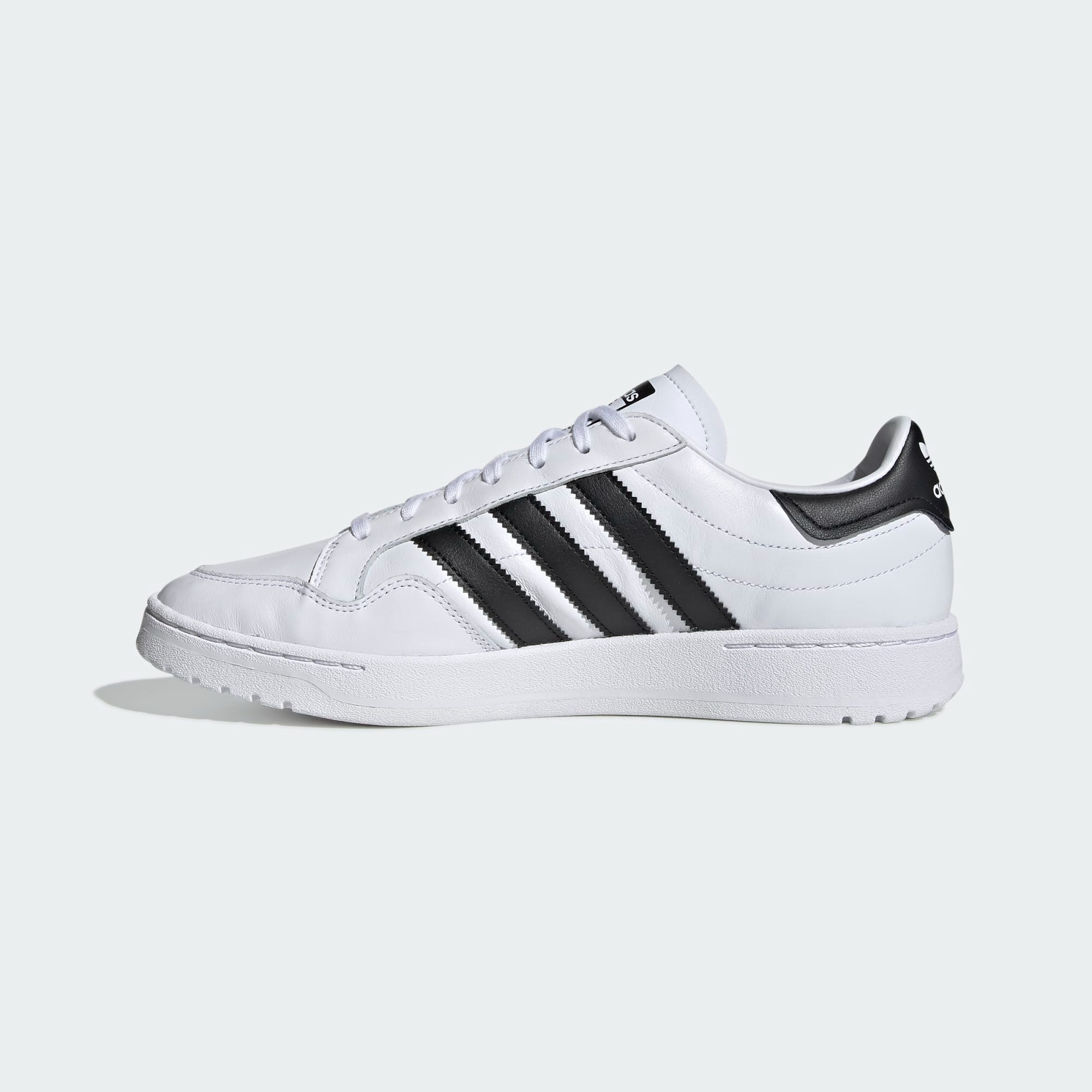 Giày adidas Team Court Nam Nữ - Trắng Đen - hình 2