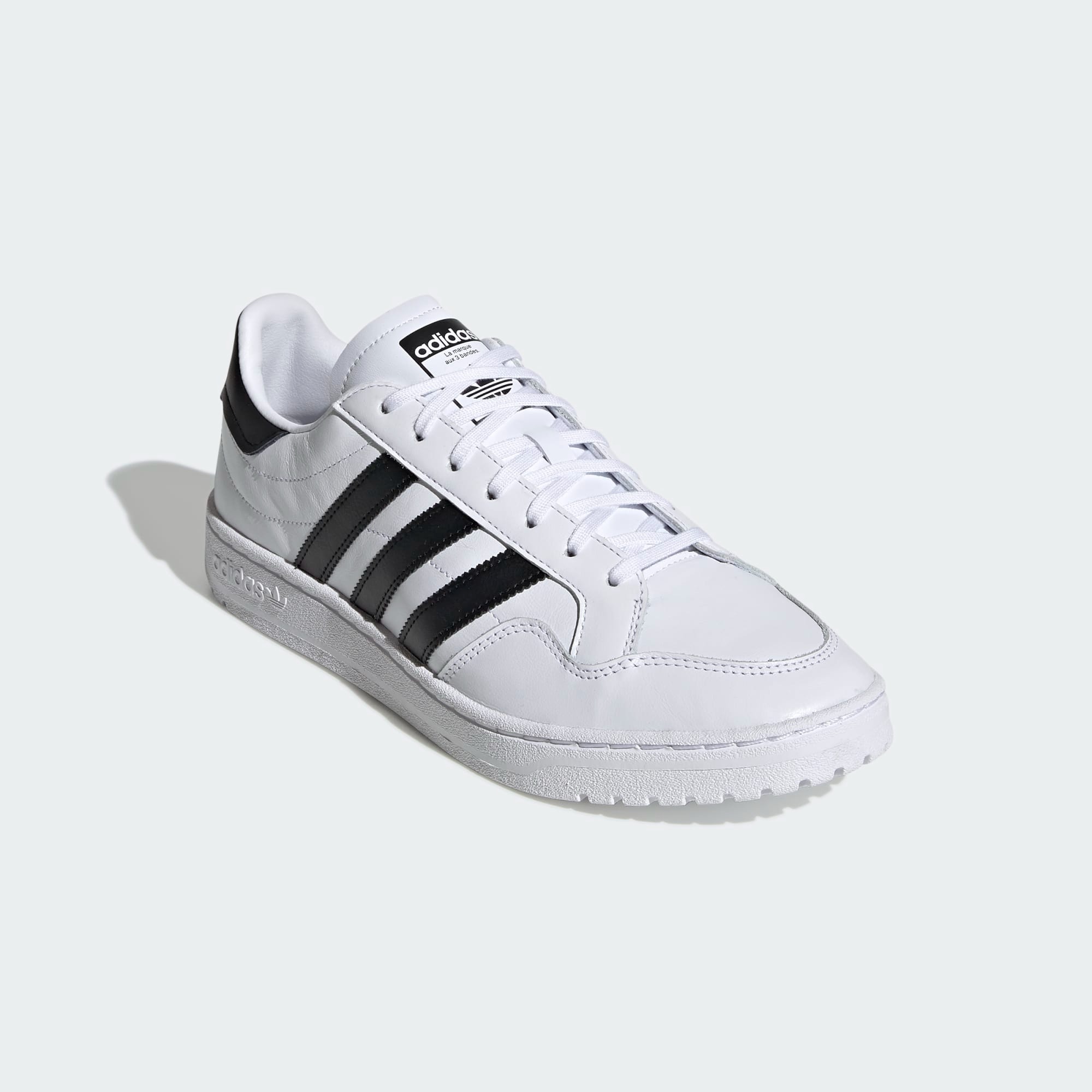 Giày adidas Team Court Nam Nữ - Trắng Đen - hình 3