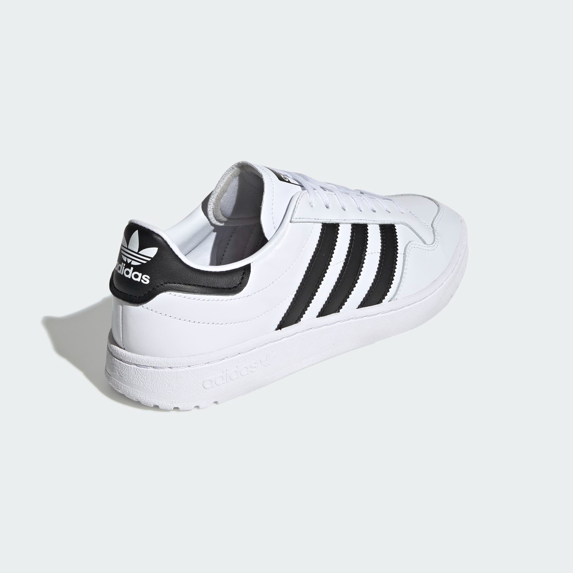 Giày adidas Team Court Nam Nữ - Trắng Đen - hình 4