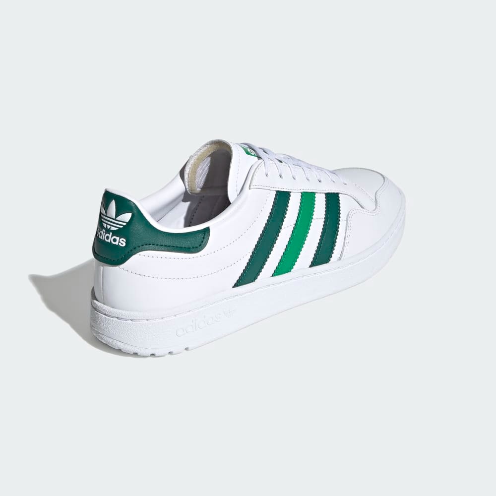 Giày adidas Team Court Nam - Trắng Xanh - hình 4