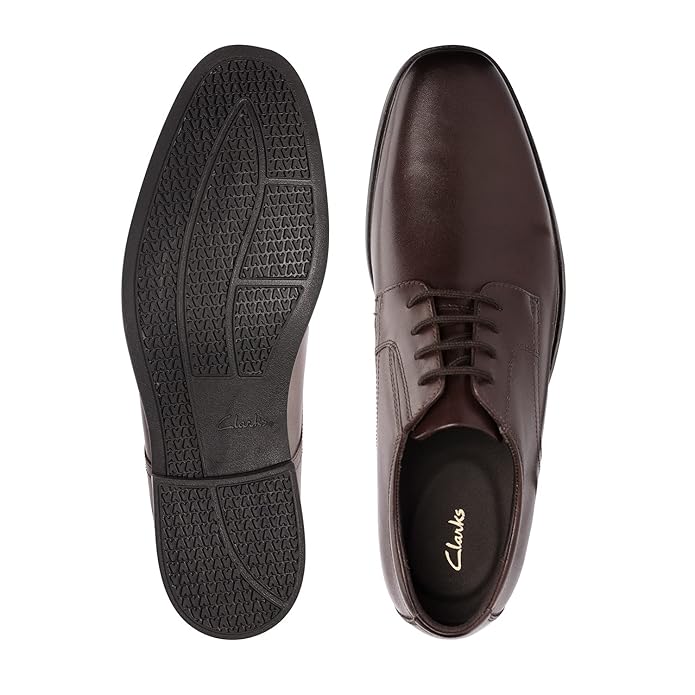 Giày Clarks Howard Walk Nam - Nâu - hình 6