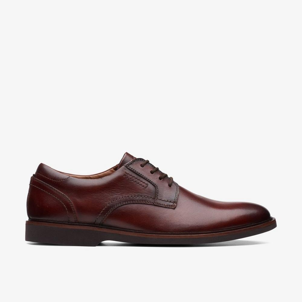 Giày Clarks Malwood Lace Nam - Nâu