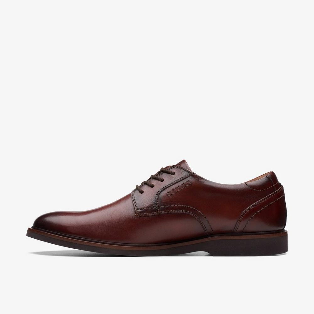 Giày Clarks Malwood Lace Nam - Nâu - hình 2