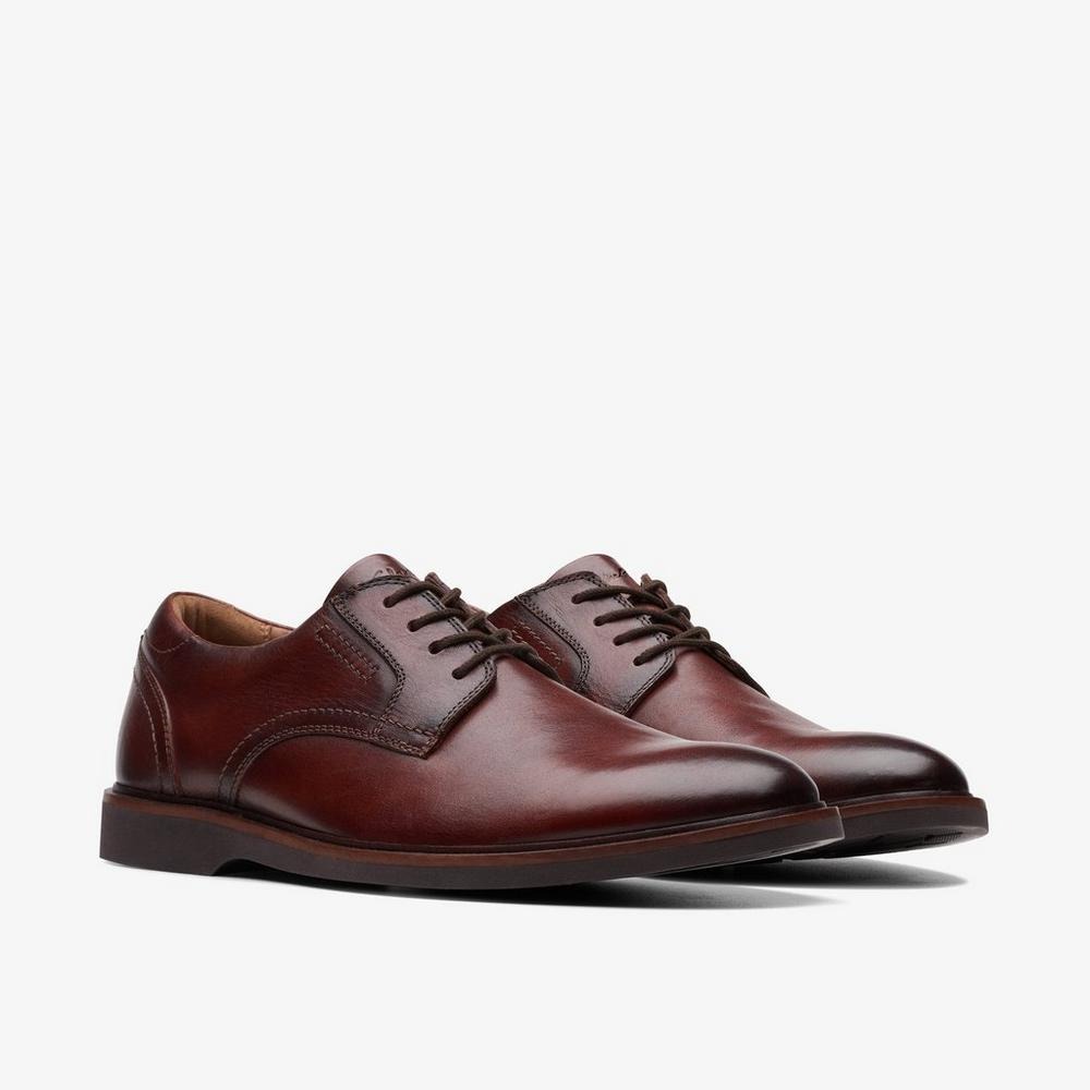 Giày Clarks Malwood Lace Nam - Nâu - hình 4