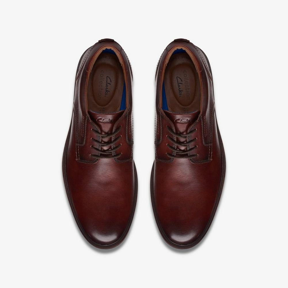 Giày Clarks Malwood Lace Nam - Nâu - hình 5