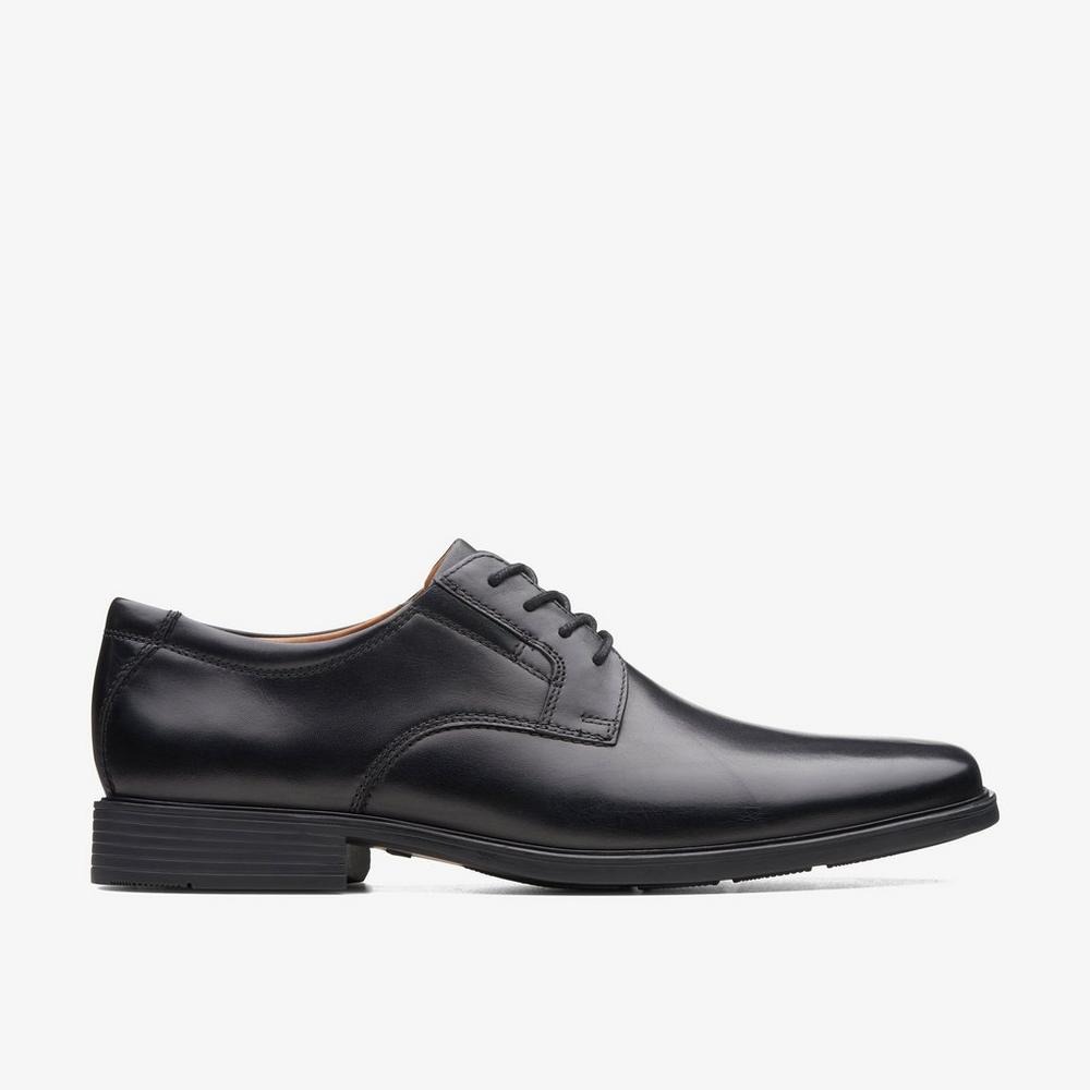 Giày Clarks Tilden Plain Nam - Đen