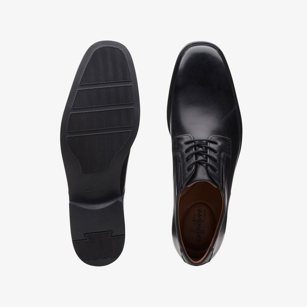 Giày Clarks Tilden Plain Nam - Đen - hình 6