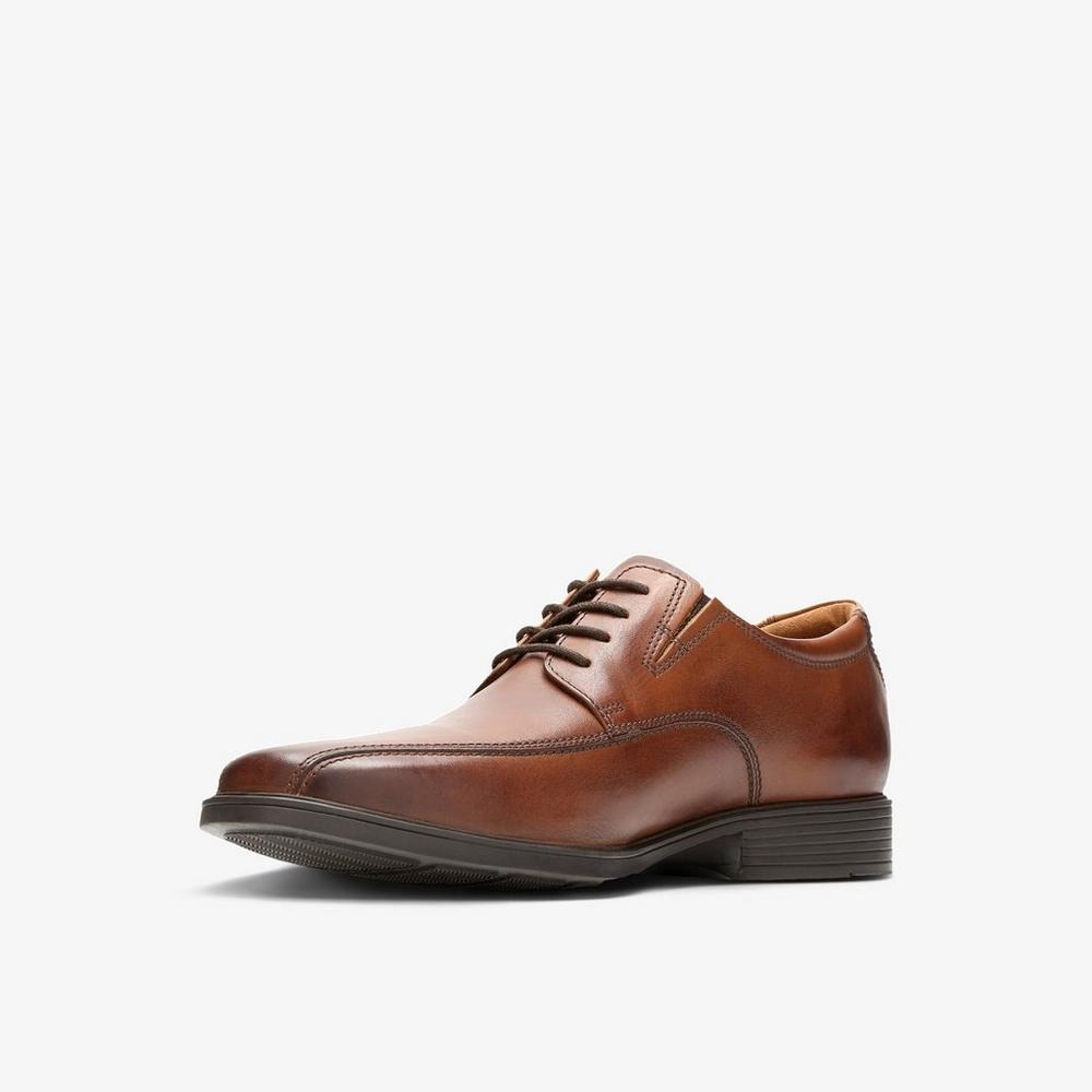 Giày Clarks Tilden Walk Nam - Nâu - hình 4