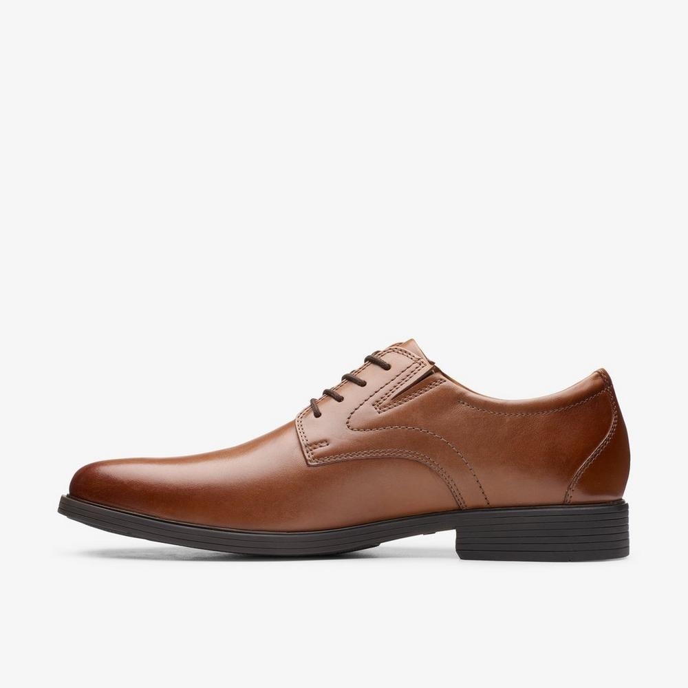 Giày Clarks Whiddon Plain Nam - Nâu - hình 2