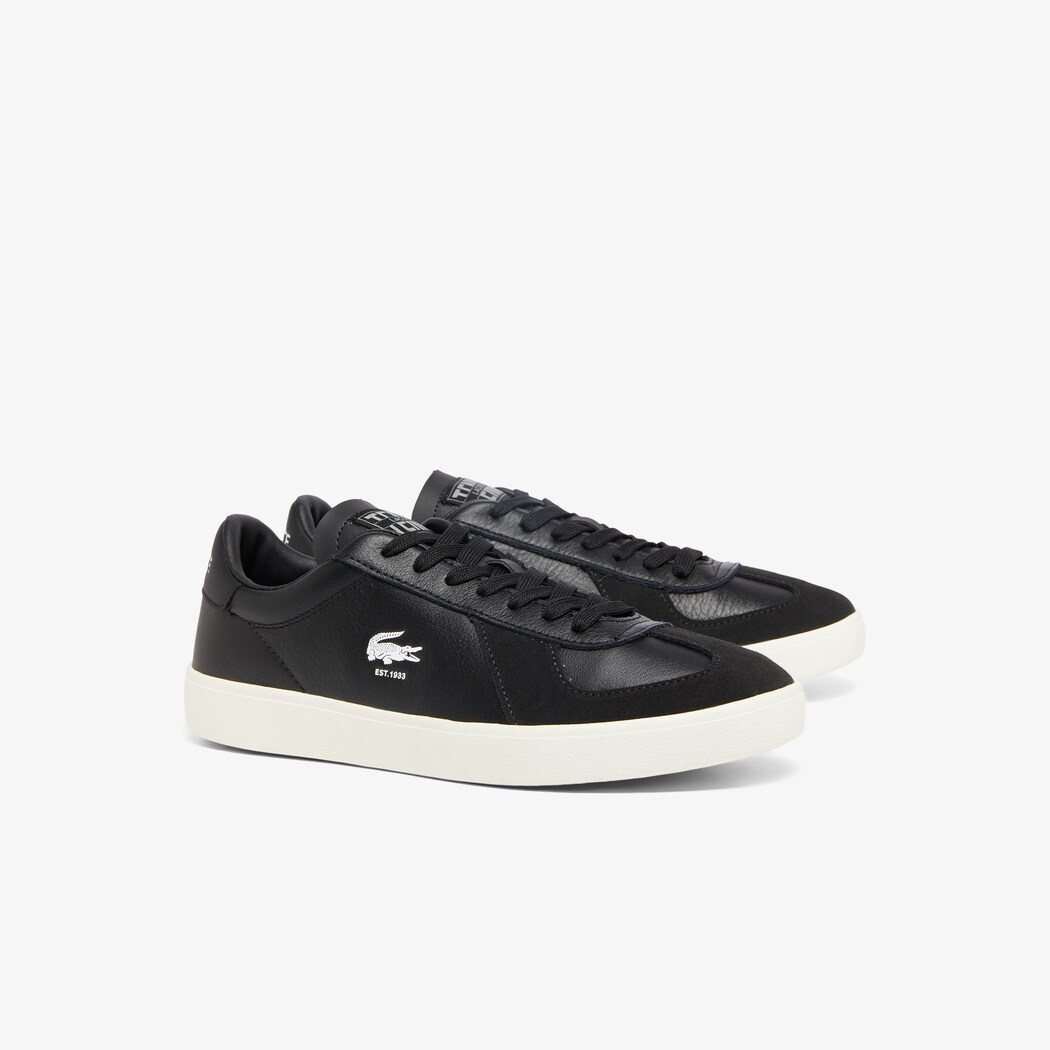 Giày Lacoste Baseshot Pro Leather Nam - Đen Trắng - hình 2