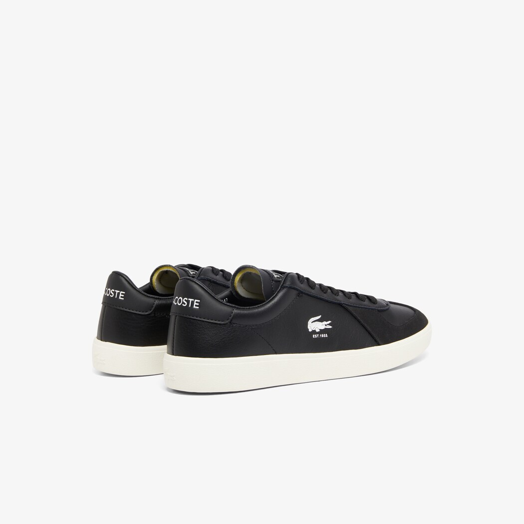 Giày Lacoste Baseshot Pro Leather Nam - Đen Trắng - hình 3